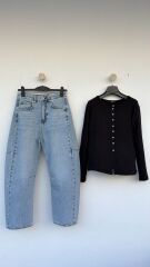 Rag bone barrel açık buz mavisi kadın jean