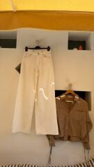 Rag bone krem bol paça jean